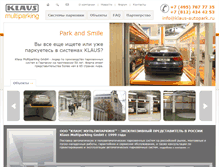 Tablet Screenshot of klaus-autopark.ru